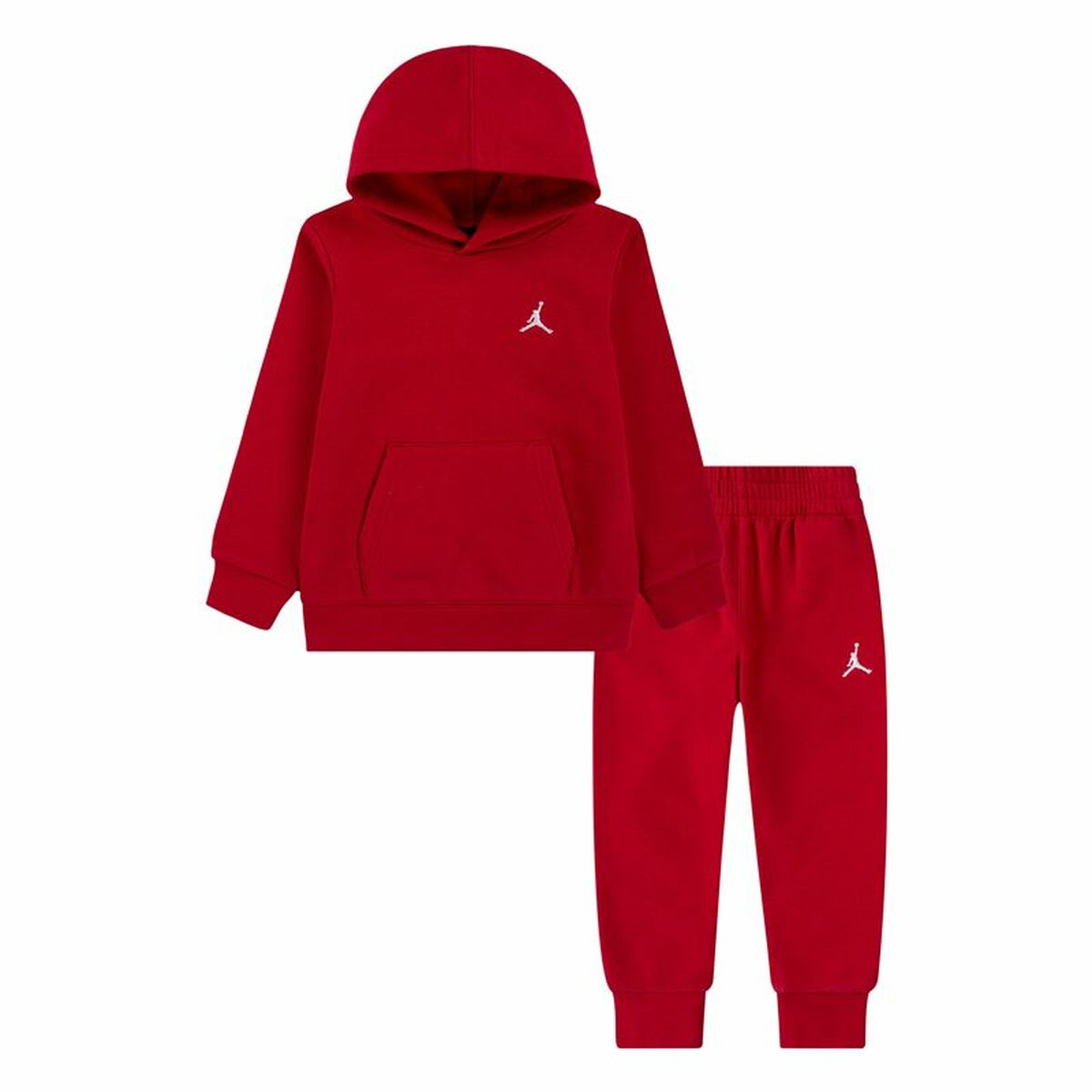 Conjunto de Desporto para Bebé Jordan MJ Brklyn Fleecec Pullover Set Vermelho 2 Peças