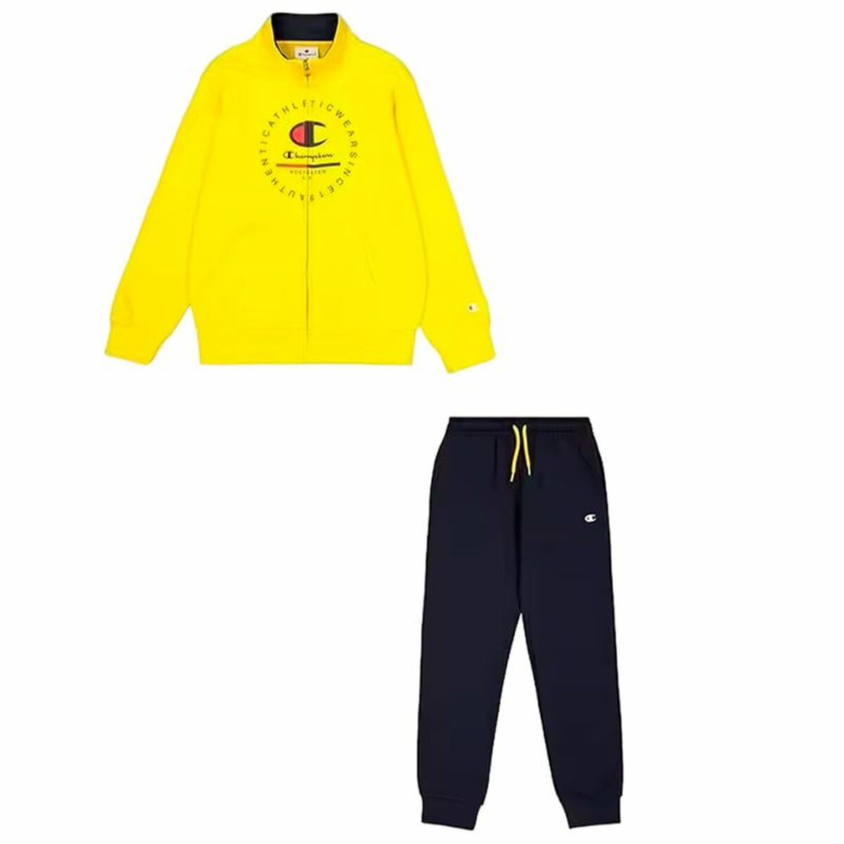 Conjunto Desportivo para Crianças Champion Amarelo 2 Peças