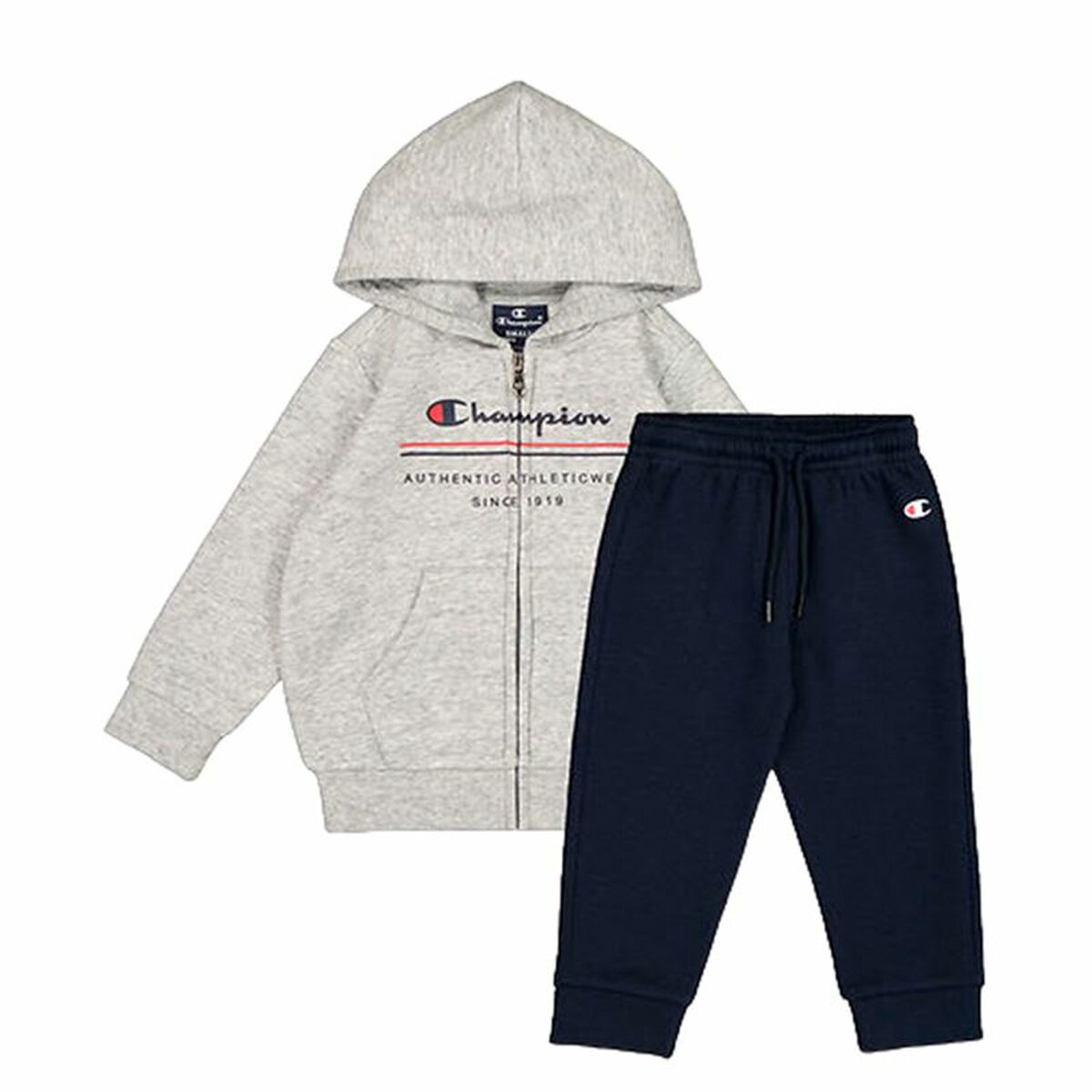 Conjunto de Desporto para Bebé Champion Cinzento 2 Peças