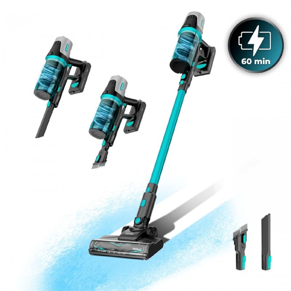 Aspirador Escova Cecotec Conga Rockstar 1500 Horizon X-Treme XL 215 W Sem bolsa