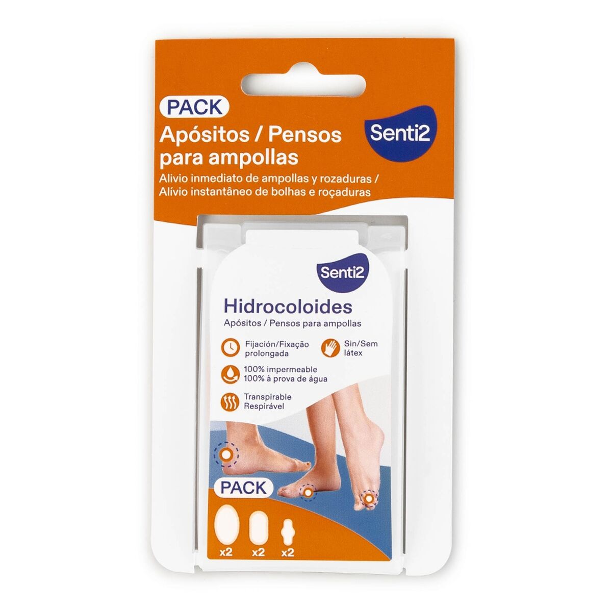 Pensos para bolhas Senti2