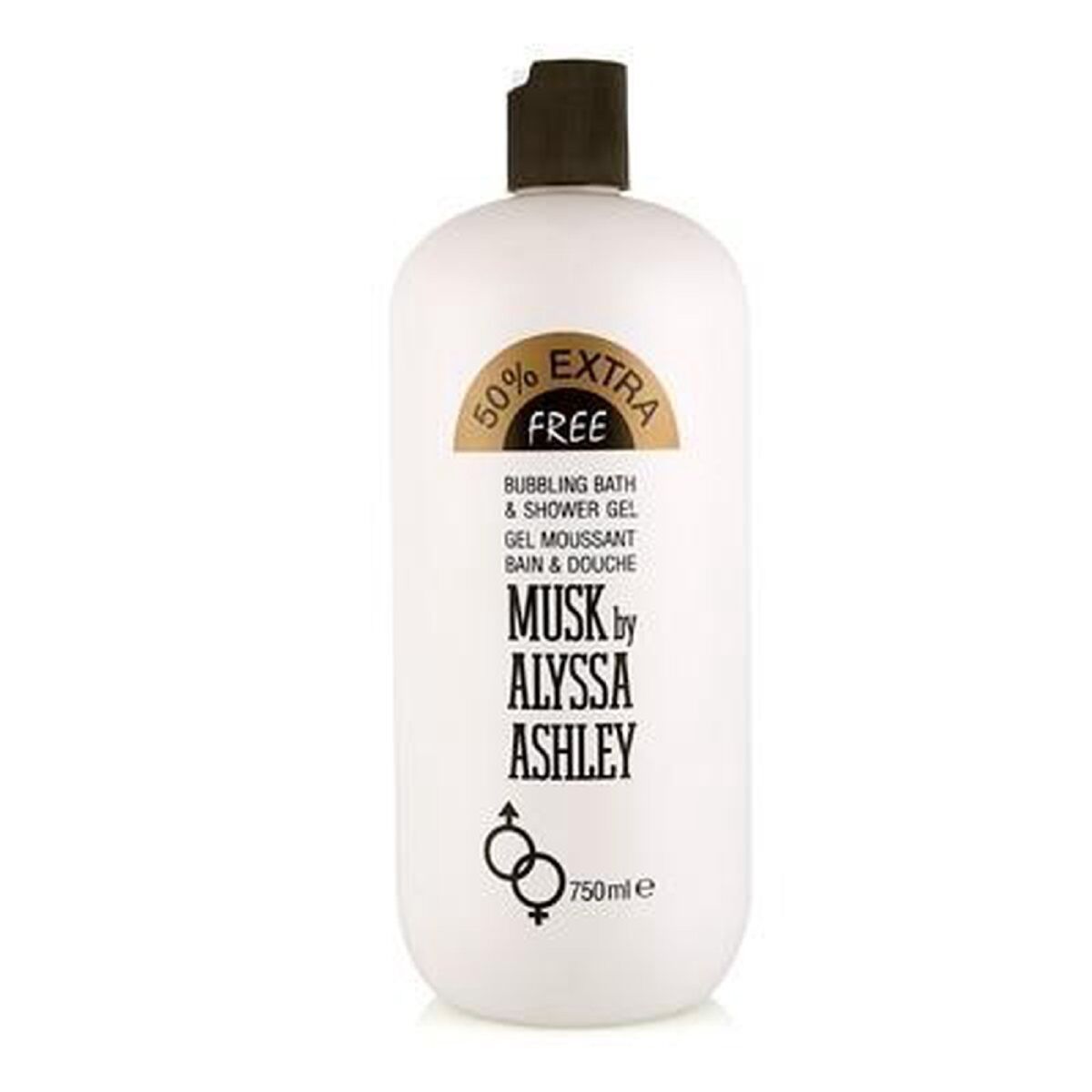 Gel de duche Alyssa Ashley Musk 750 ml