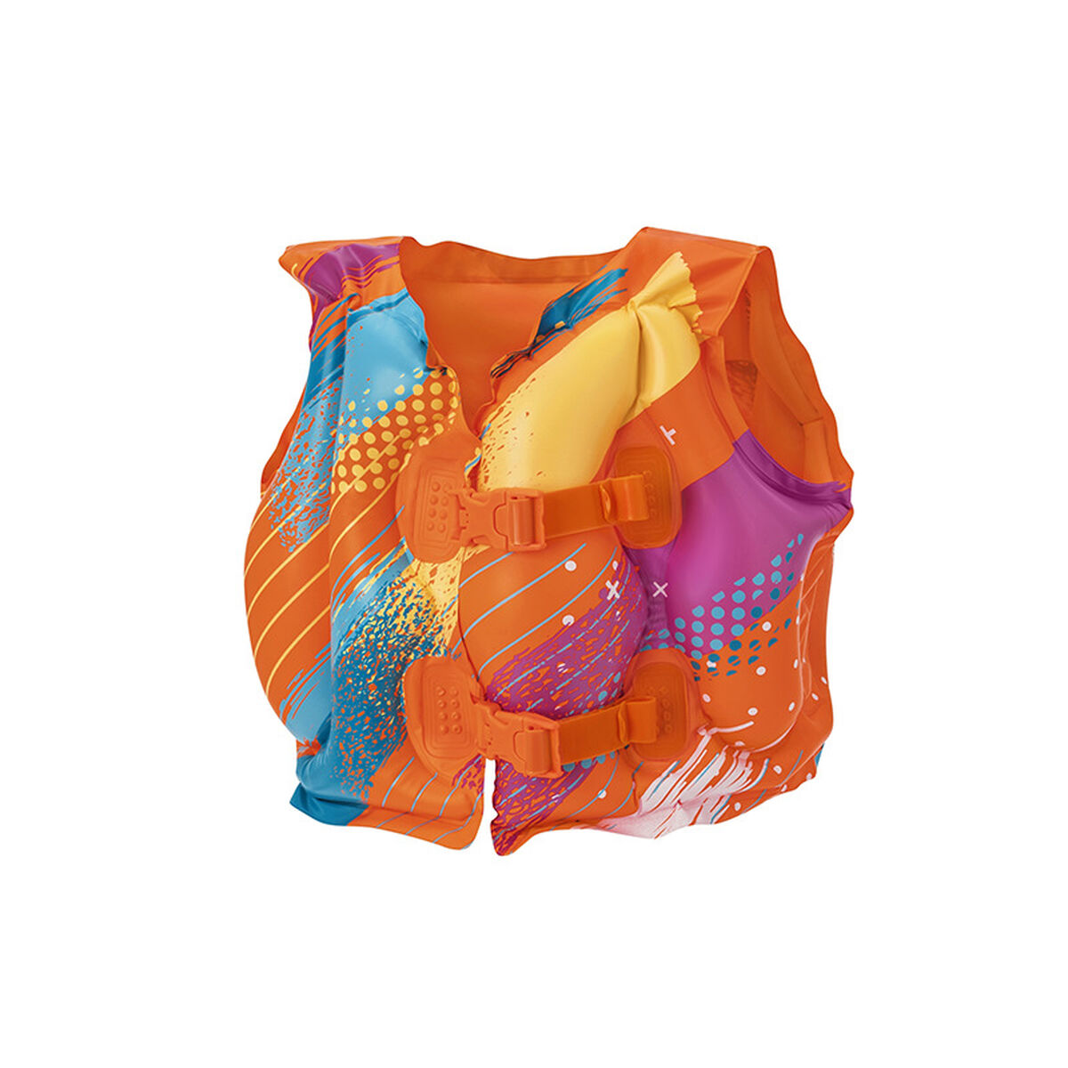Bestway Manguitos Infláveis Tecido Suave Segurança Bebê Cor Sortida UPF 50+ 38x14 cm 1 a 3 Anos Praia e Piscina 32182