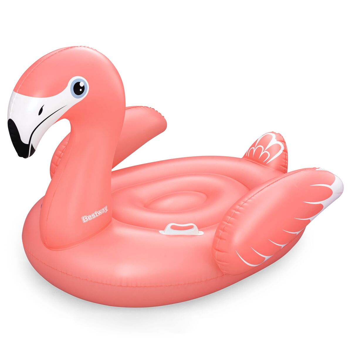 Bestway Figura Inflável Flamingo com Alças 168x120 cm +3 Anos Praia e Piscina 41526