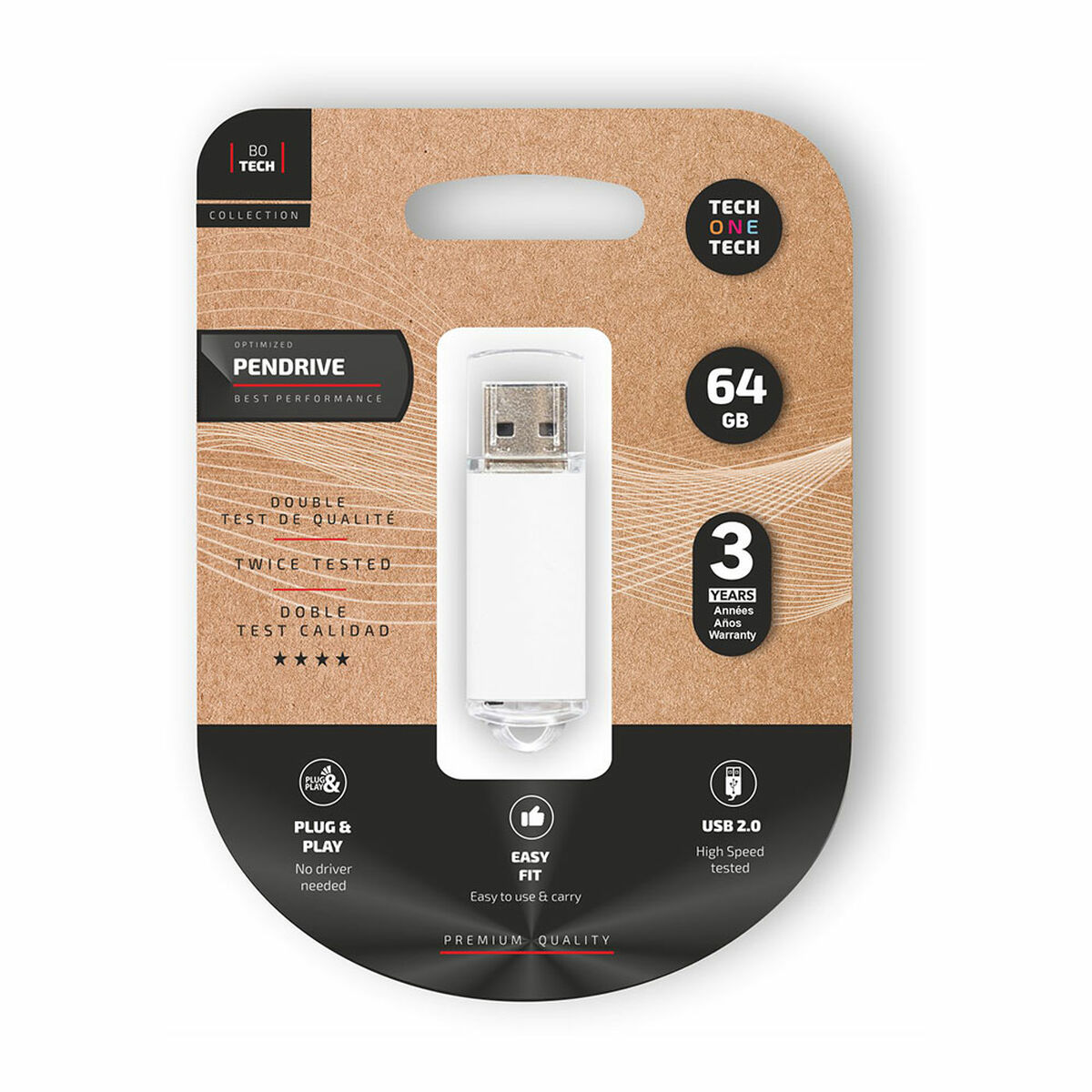 Memória USB Tech One Tech