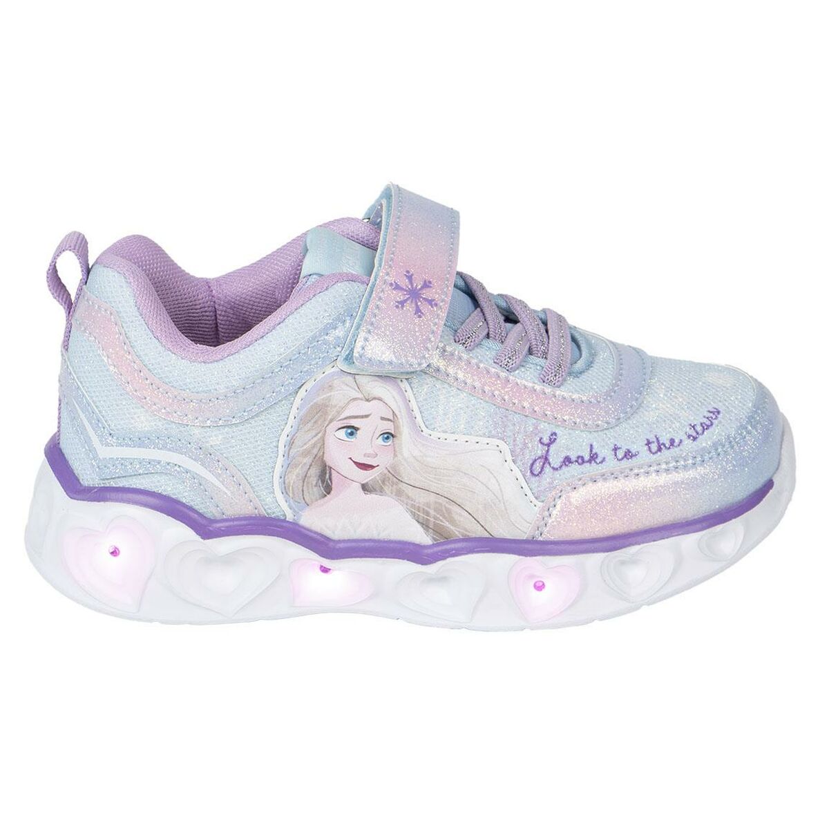 Sapatilhas Desportivas com LED Frozen Roxo