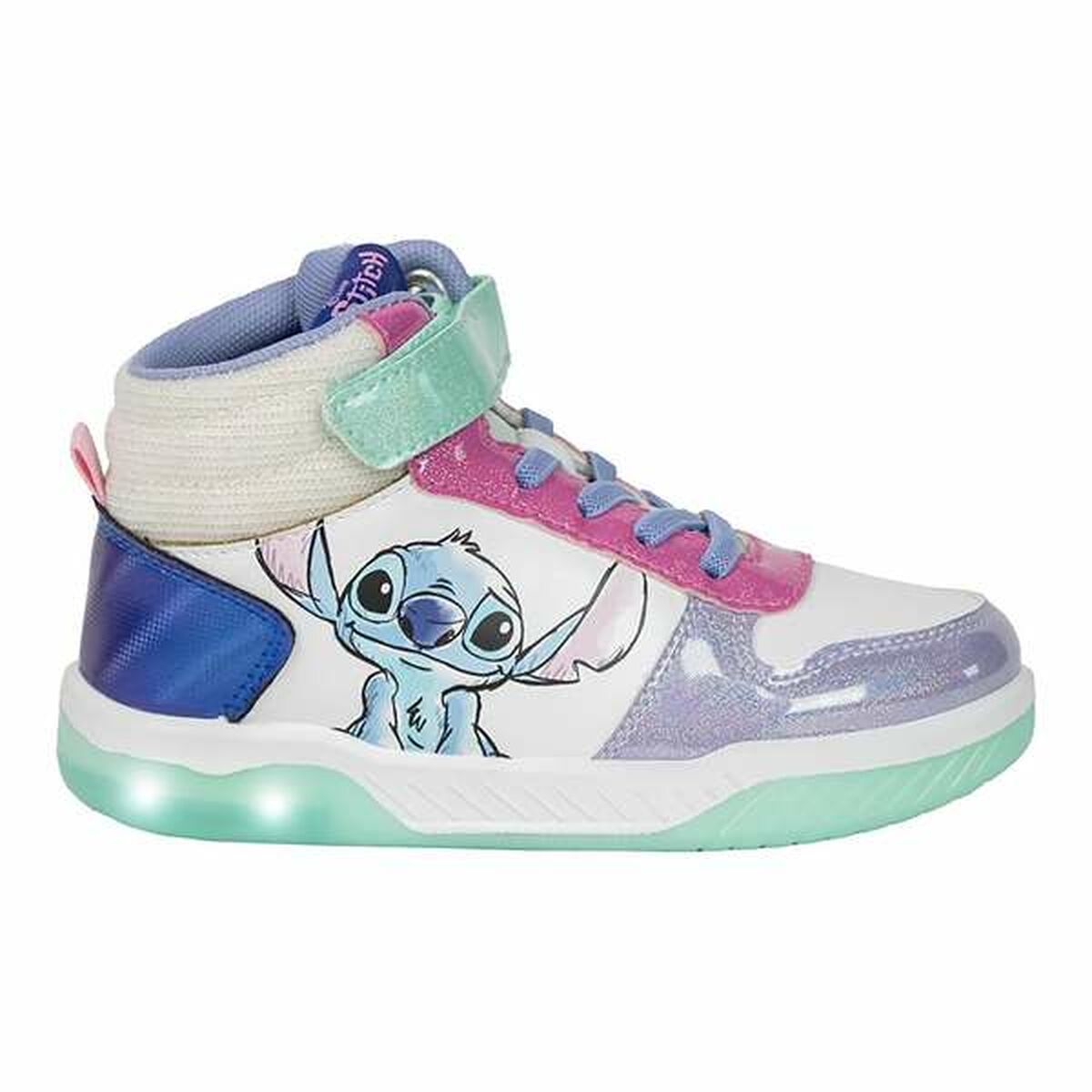 Sapatilhas de Desporto Infantis Stitch Branco