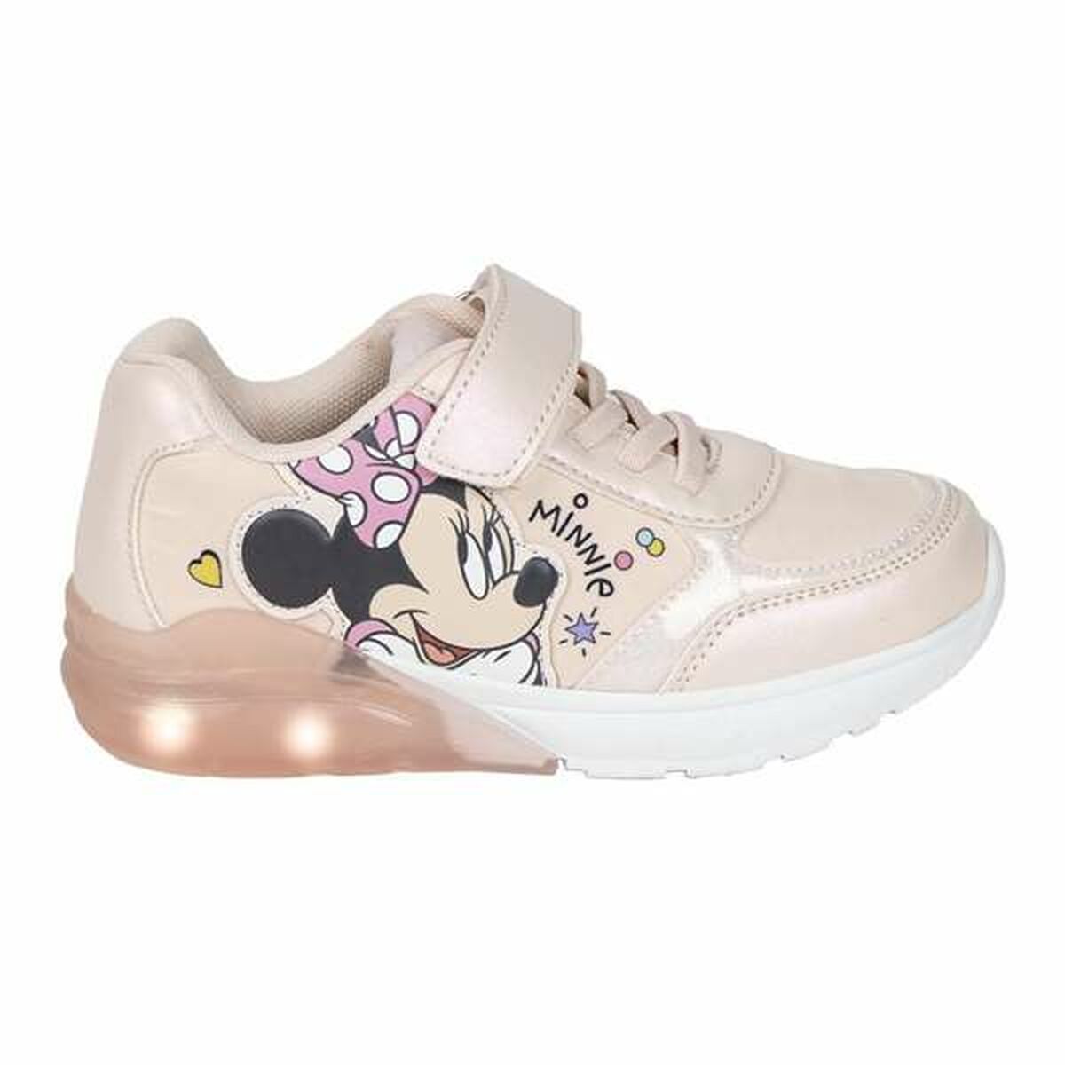 Sapatilhas de Desporto Infantis Minnie Mouse Cor de Rosa