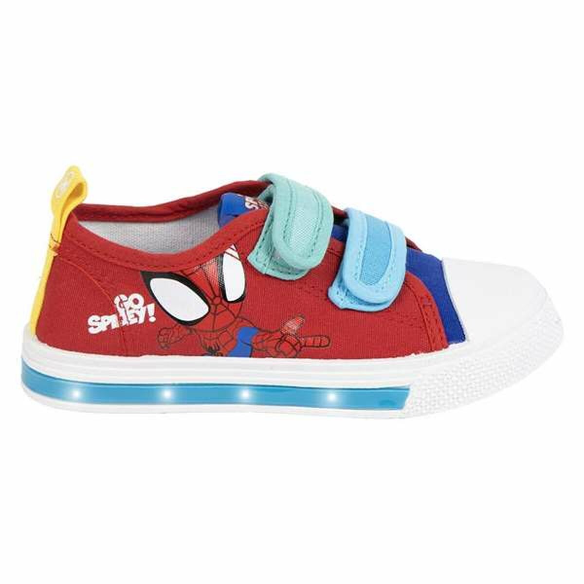 Sapatilhas de Desporto Infantis Spider-Man Vermelho