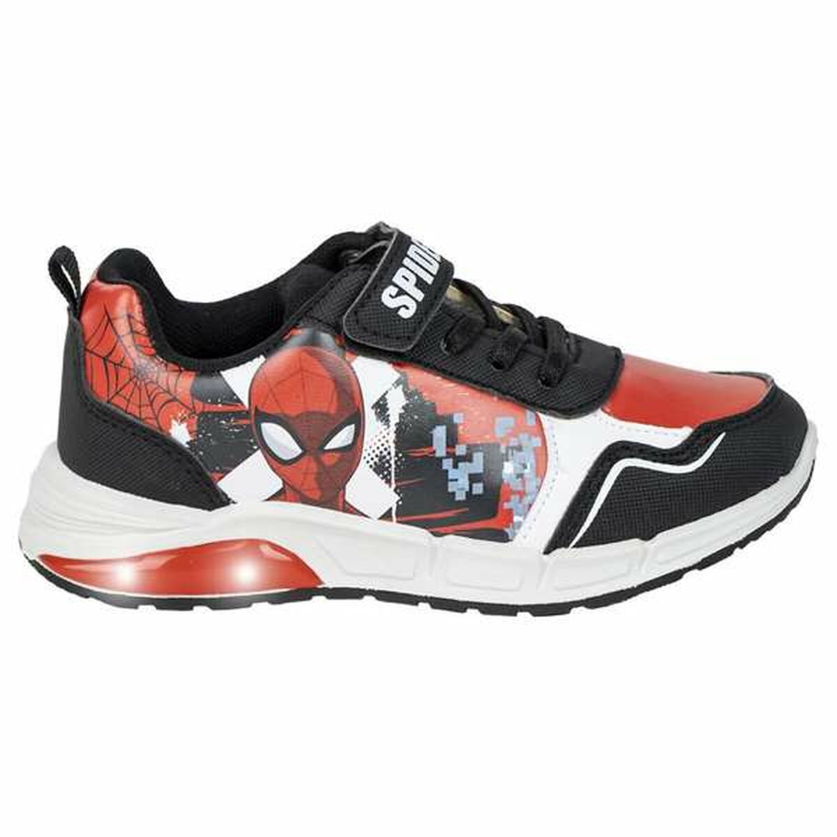 Sapatilhas de Desporto Infantis Spider-Man Vermelho