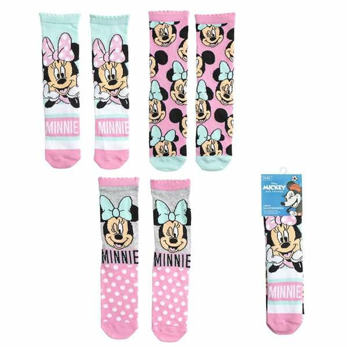 Meias Minnie Mouse