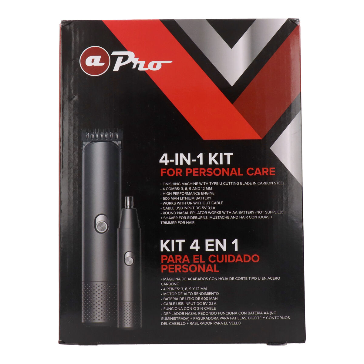 Aparador de Cabelo-Máquina de Barbear Albi Pro Pro Kit