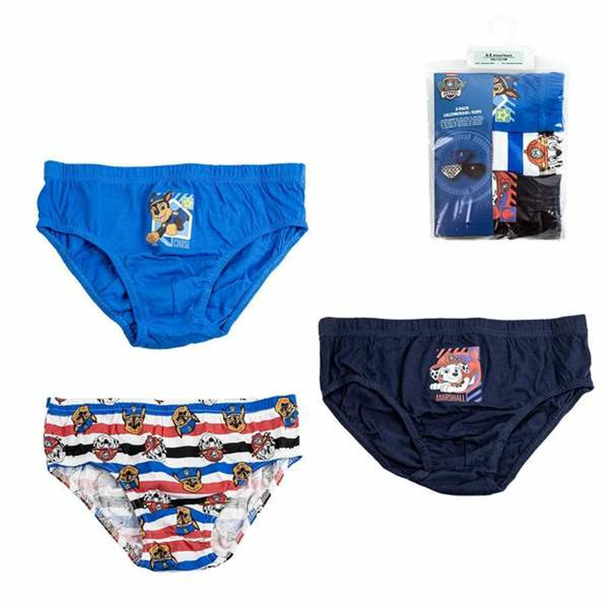 Pack de cuecas The Paw Patrol Multicolor