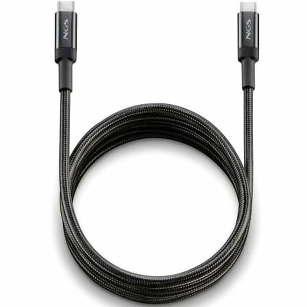 Cabo USB-C para USB-C NGS KNOT100W-3 Preto 3 m