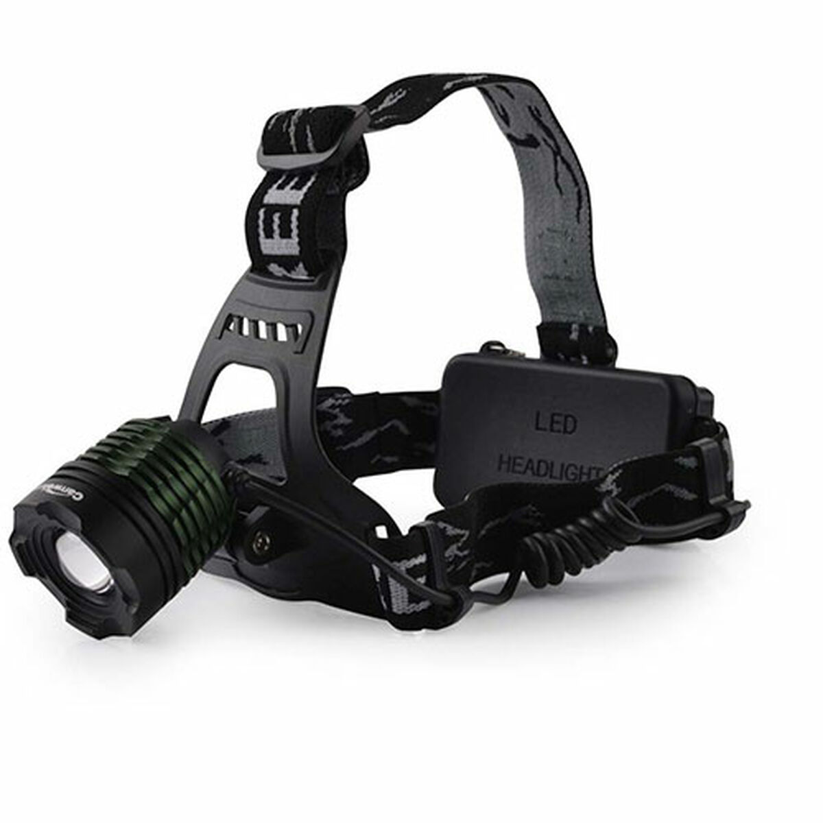Lanterna LED para a Cabeça TM Electron Preto 10 W