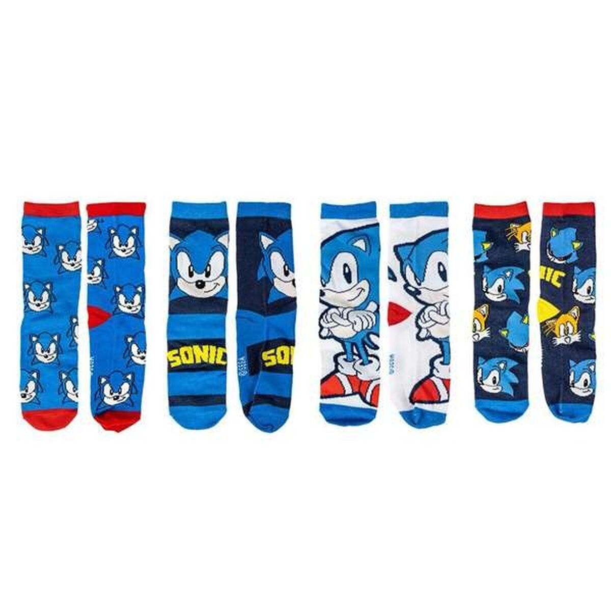 Meias Sonic Multicolor