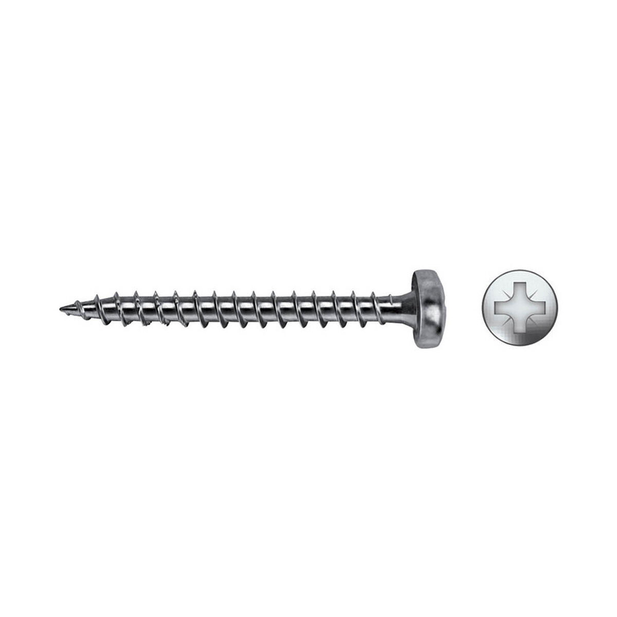 Caixa de parafusos CELO velox b Zincado Ø 4,5 x 35 mm Rosca completa (500 Unidades)