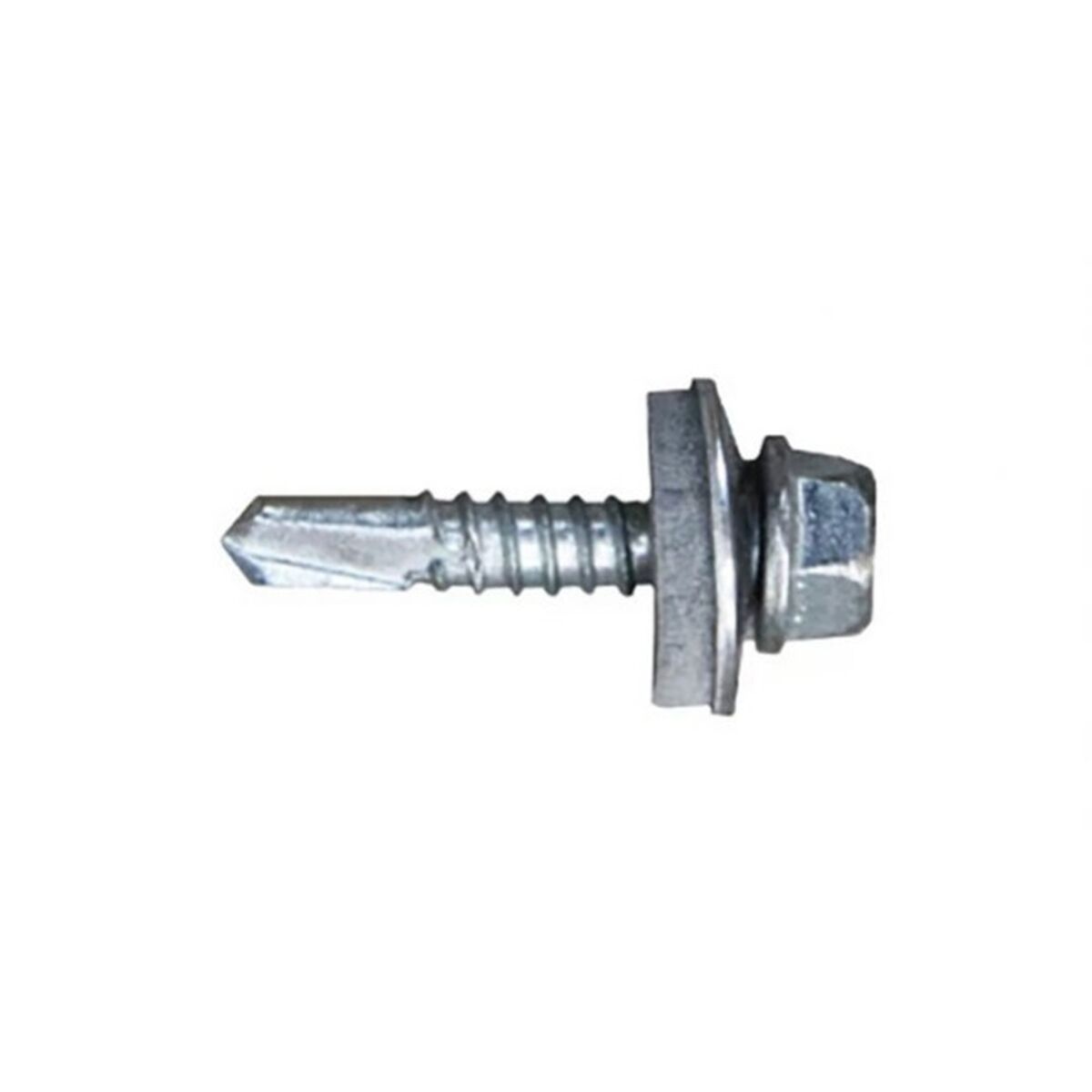 Caixa de parafusos CELO 7301 Zincado Ø 4,8 x 19 mm Com Arruela Sextavado Broca (1000 Unidades)