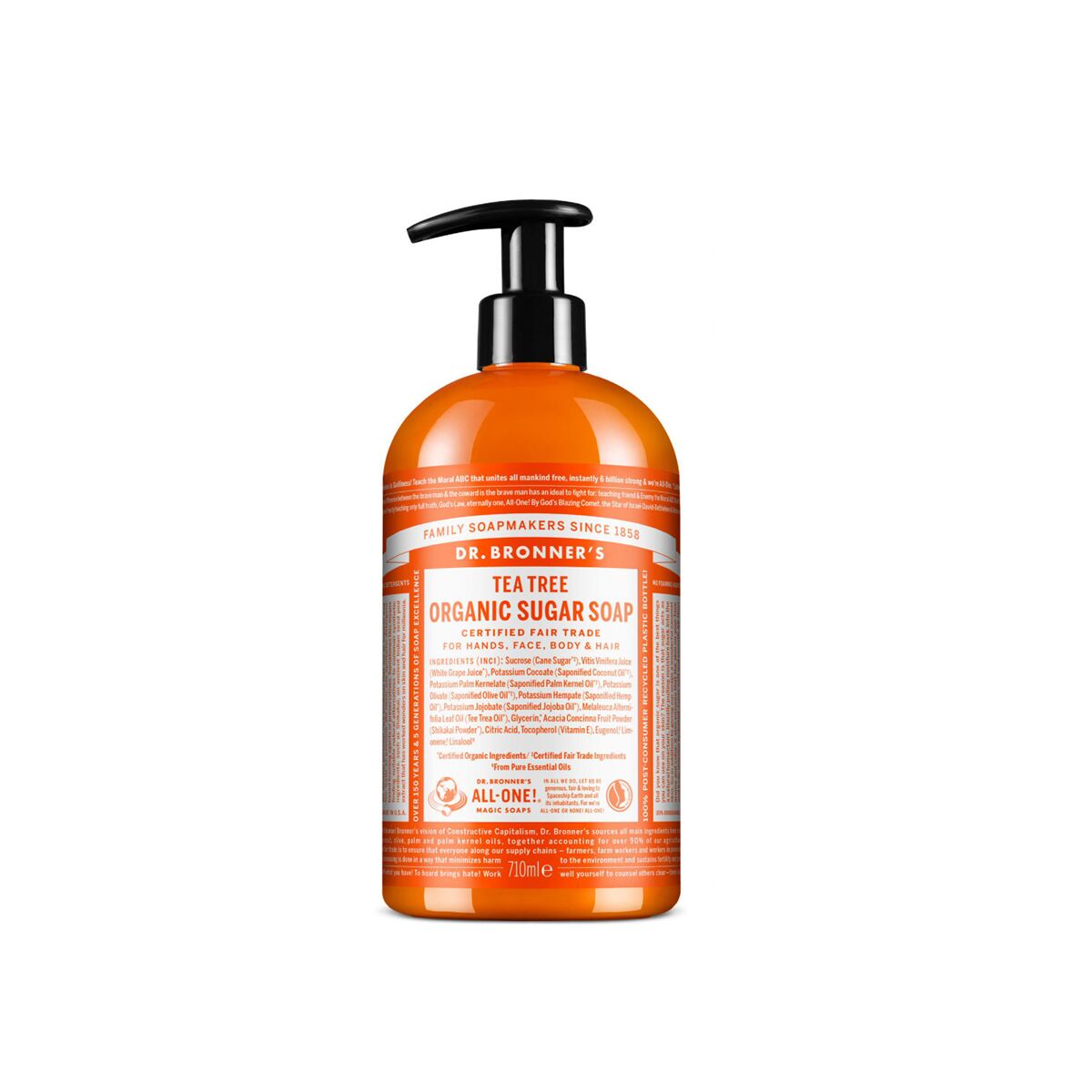 Sabonete de Mãos Dr Bronner's Tea Tree 710 ml