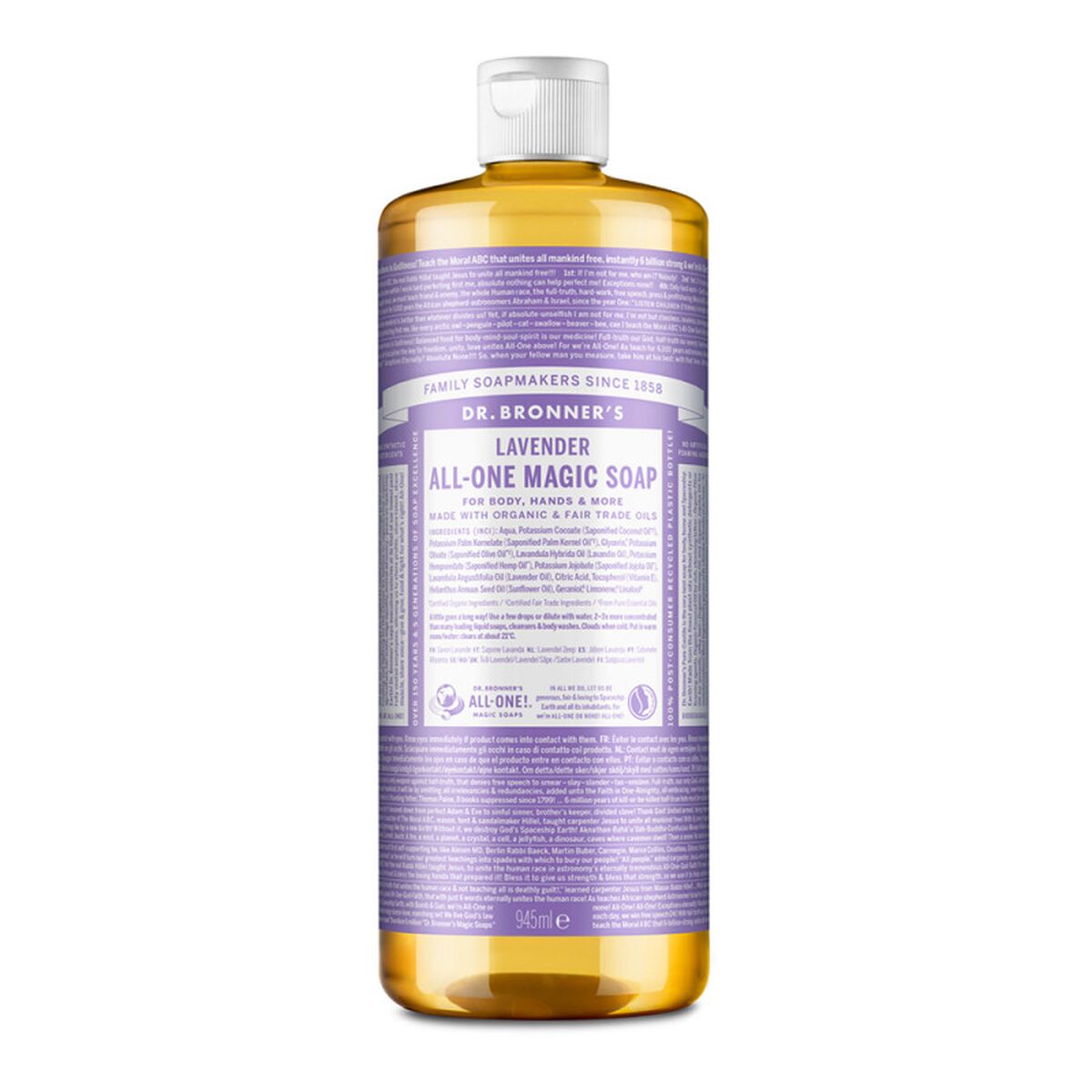 Sabonete Líquido Dr Bronner's Lavender 945 ml