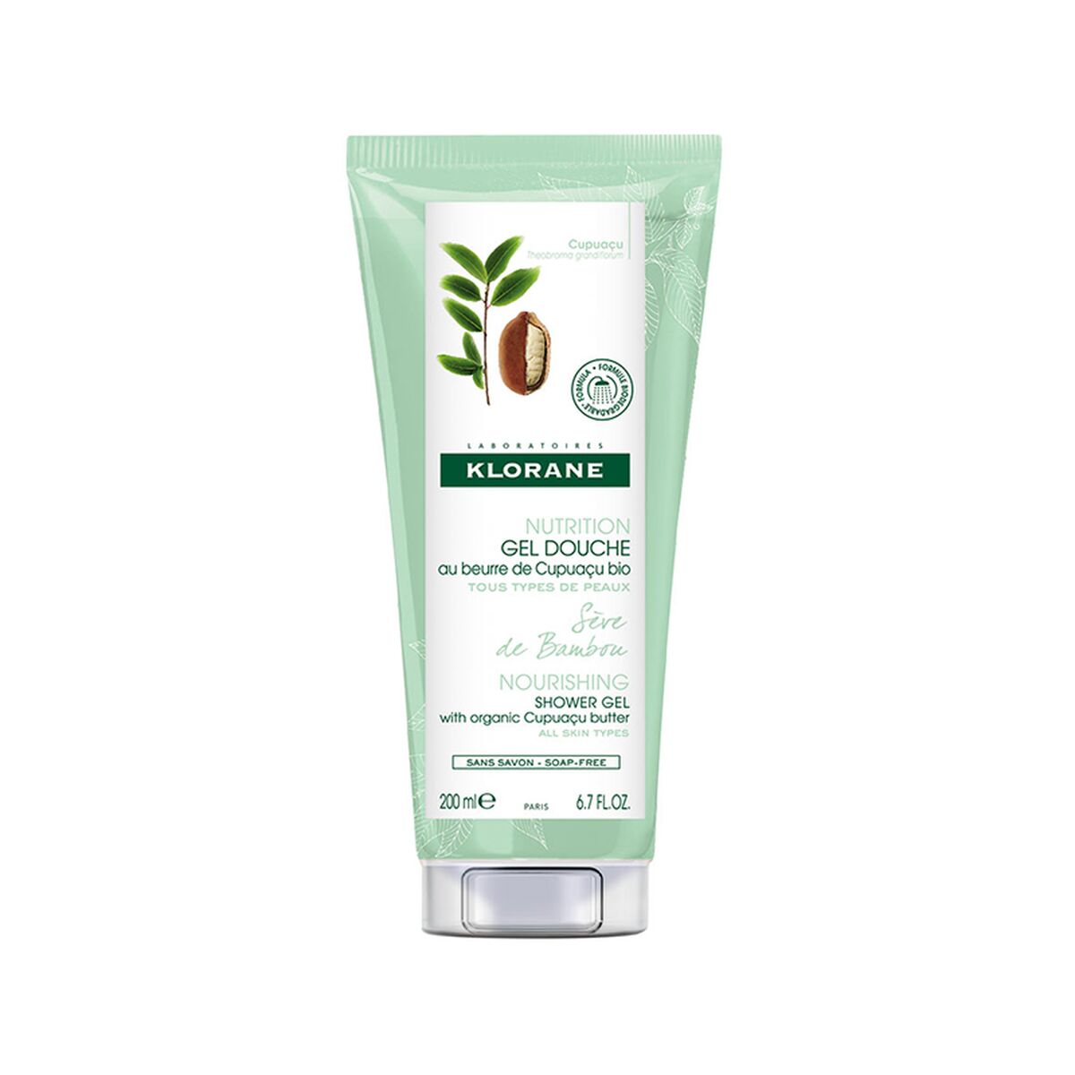 Gel de duche Klorane Bamboo Sap