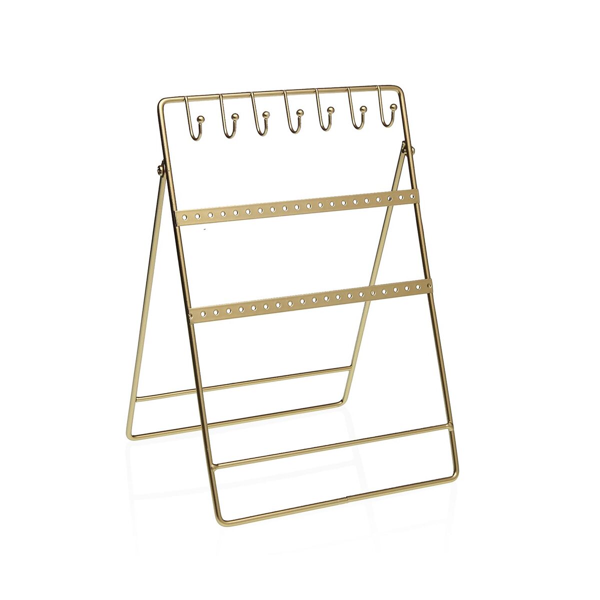 Expositor de Porta Versa Dourado Metal 8 x 28 x 18,5 cm