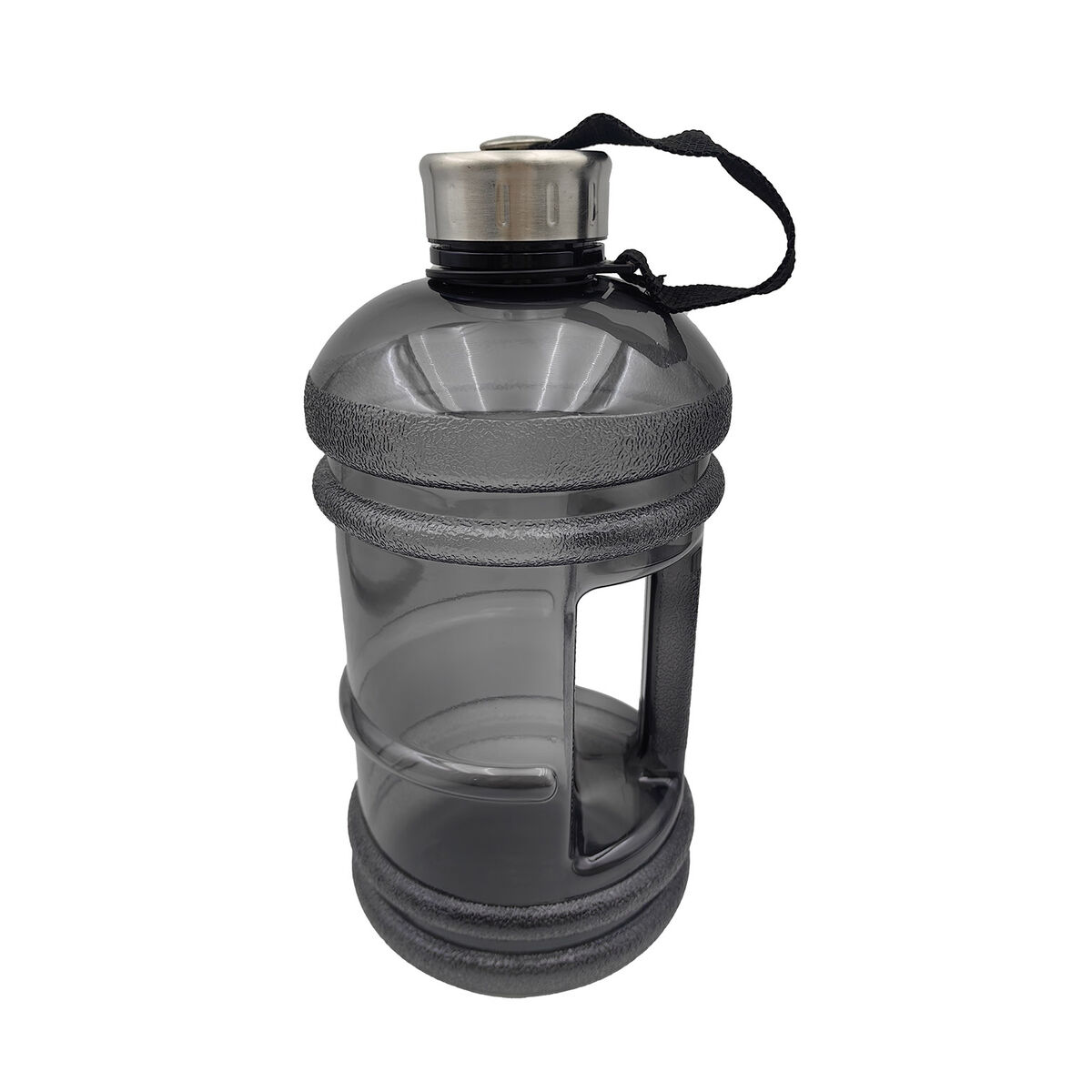 Garrafa de água Versa Cinzento Silicone Aço inoxidável Polietileno Aço poliestireno Tereftalato de polietileno (PET) 2 L 13 x 26
