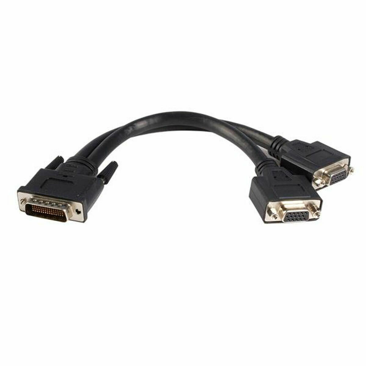 Cabo DMS-59 para VGA Startech DMSVGAVGA1 Preto 0,2 m