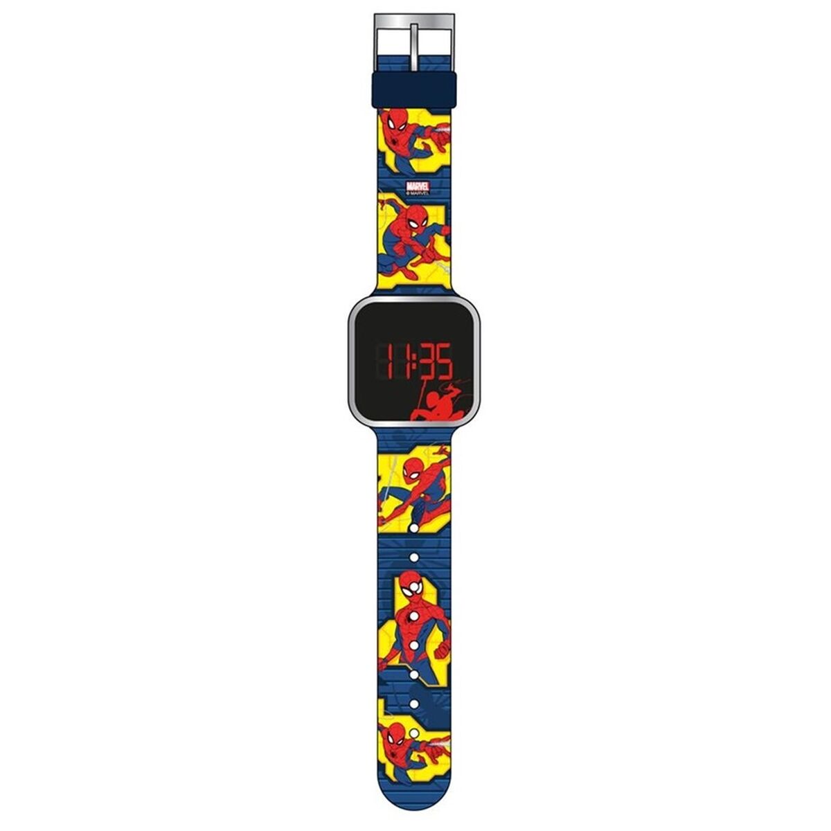 Relógio para bebês Spider-Man SPIDERMAN - LED WATCH (Ø 33 mm)