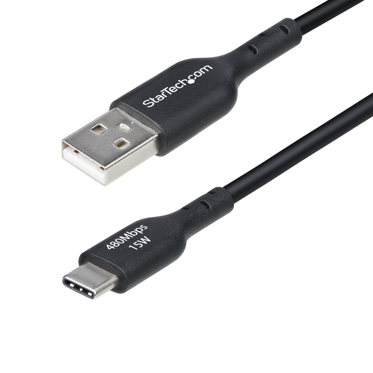 Cabo USB Startech USB2AC1MNC Preto 1 m