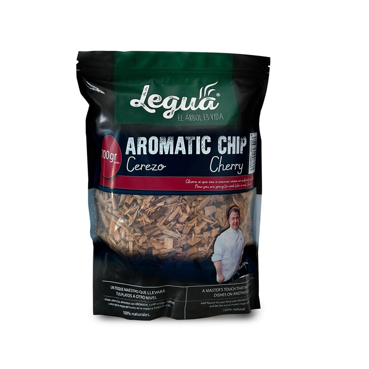 Chips aromáticas Legua Cerejeira 700 g
