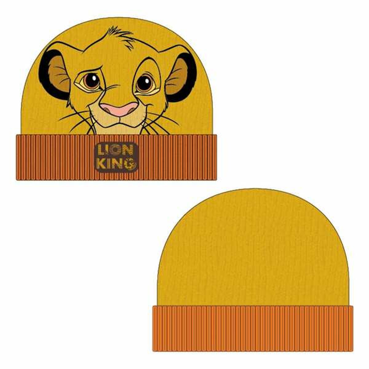Gorro Infantil The Lion King Amarelo