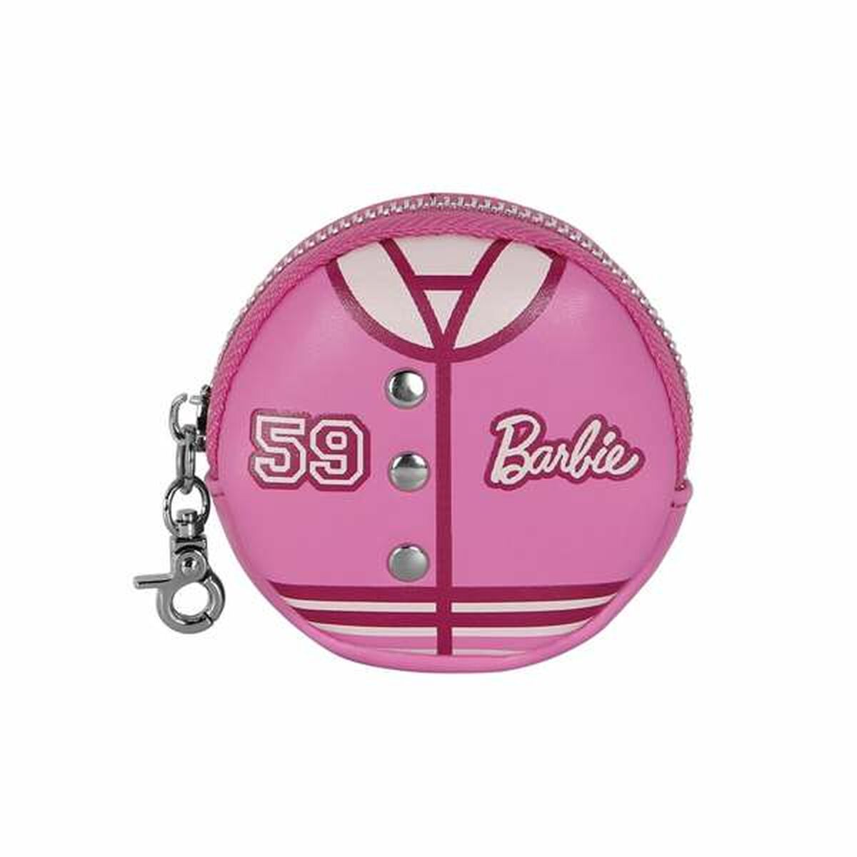 Porta-chaves e Moedas Barbie 8,7 x 8,7 x 2,3 cm