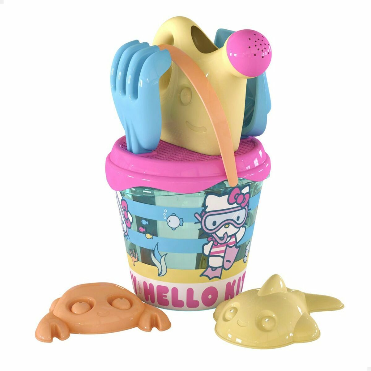 Conjunto de brinquedos de praia Hello Kitty 18 cm