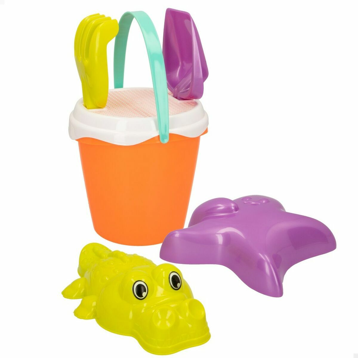 Conjunto de brinquedos de praia Colorbaby 18 cm