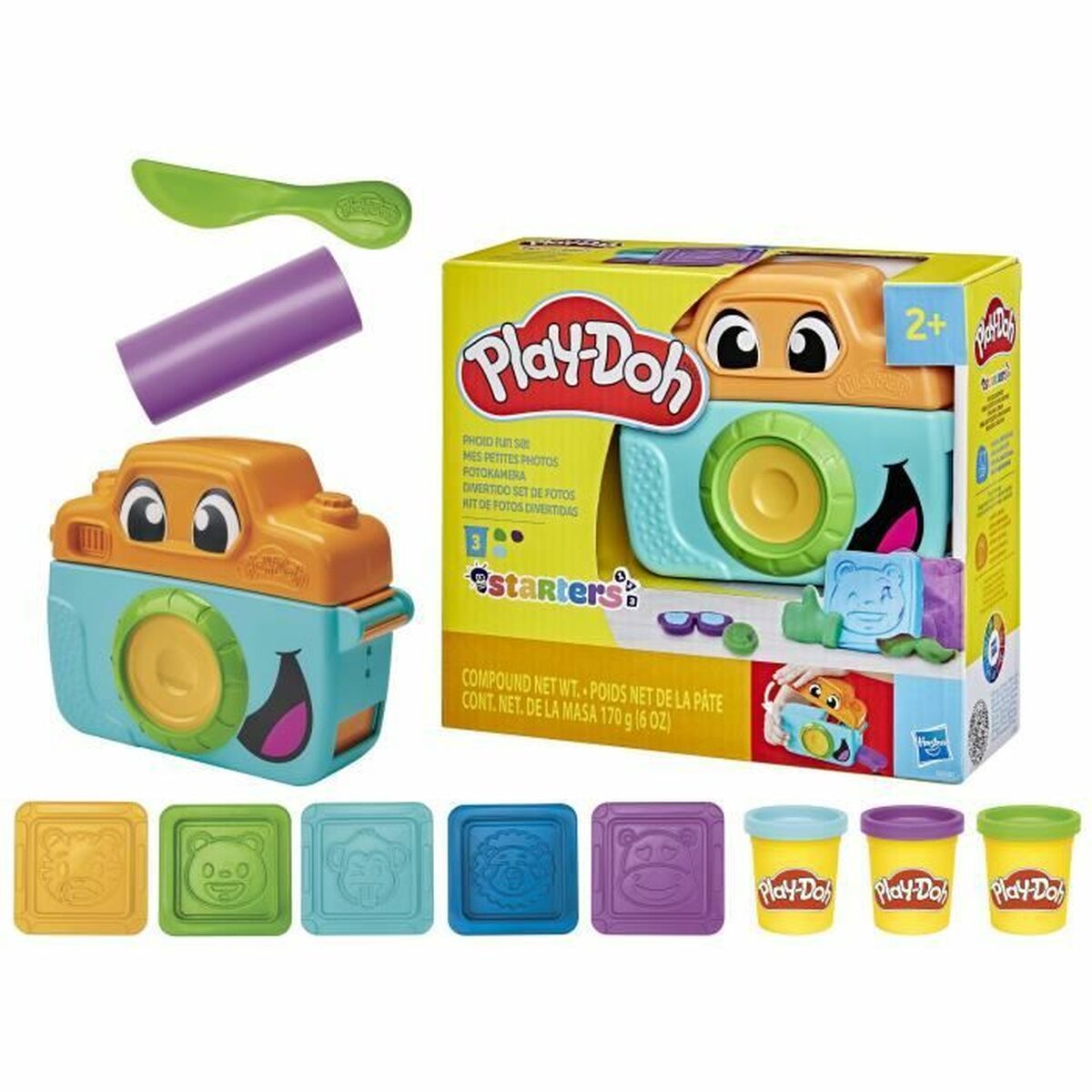 Jogo de Plasticina Play-Doh Starters