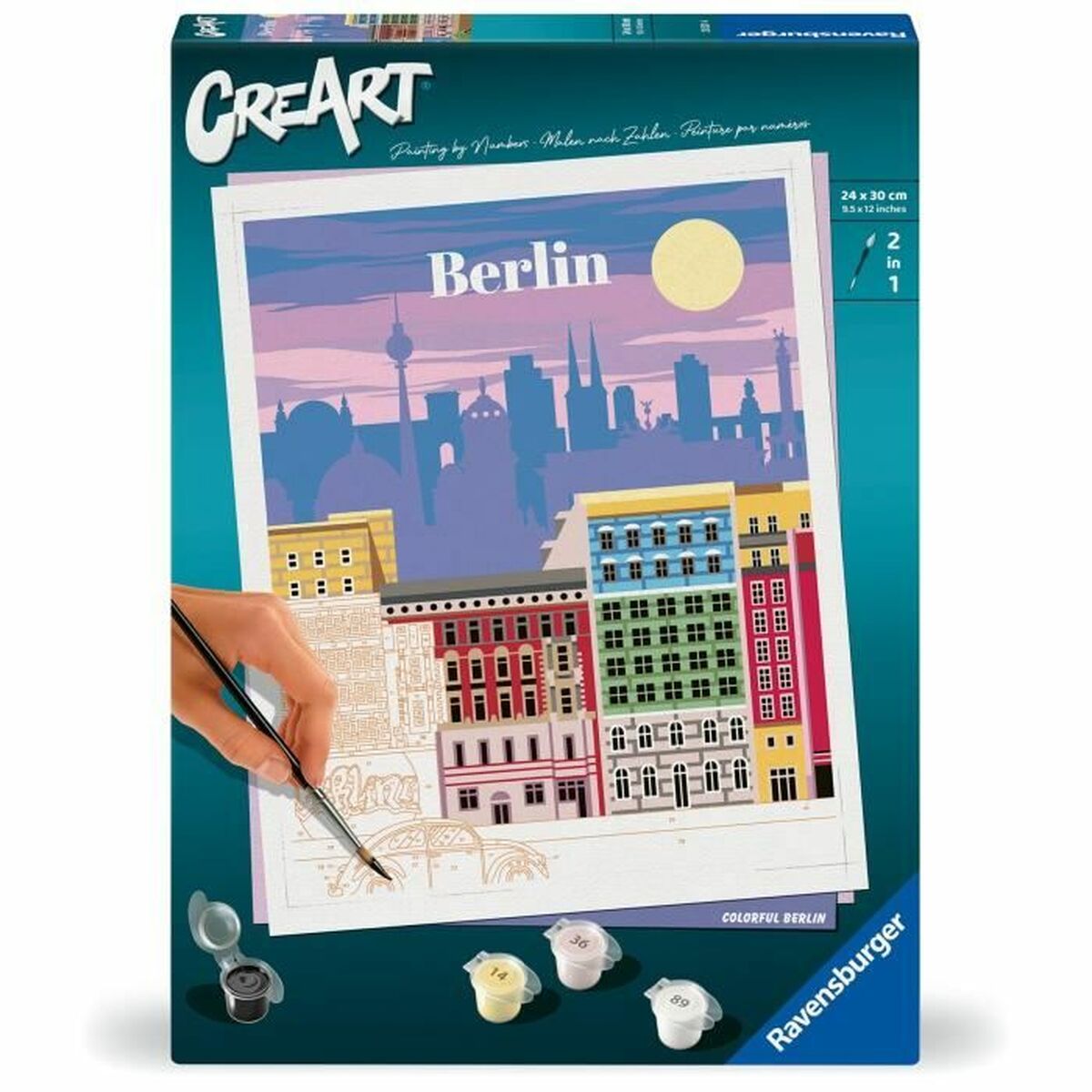 Conjunto de Desenho Ravensburger Creart