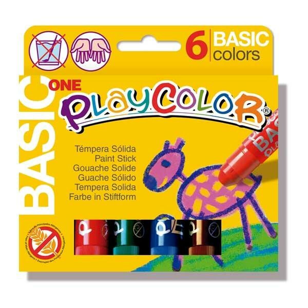 Têmperas Playcolor Multicolor