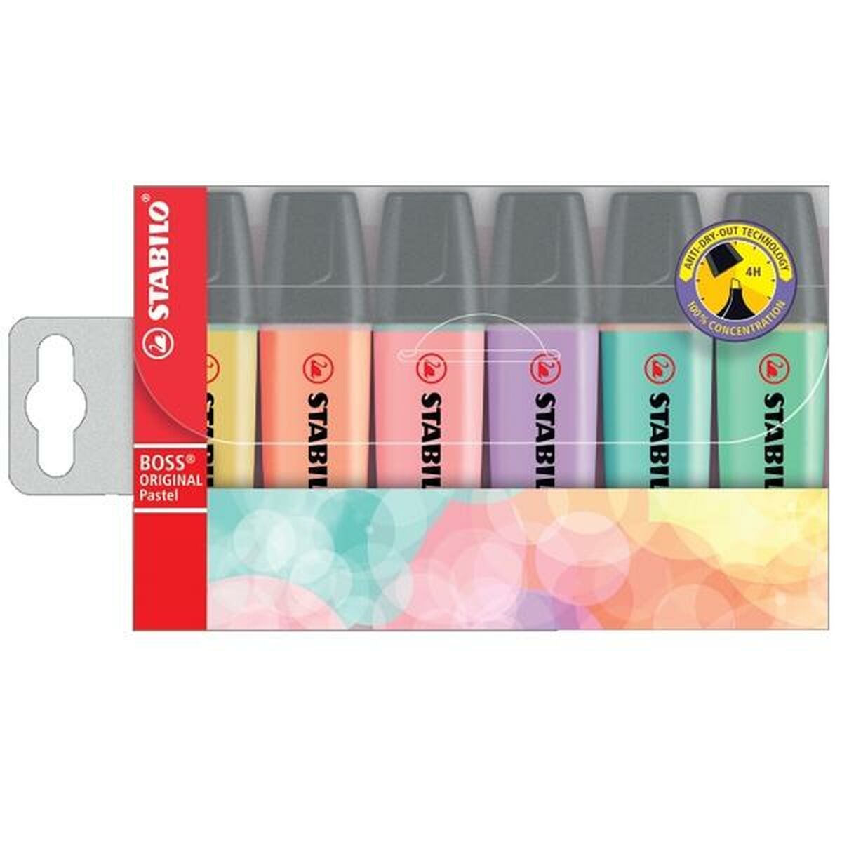 Conjunto de Marcadores Fluorescentes Stabilo BOSS ORIGINAL (6 Unidades)