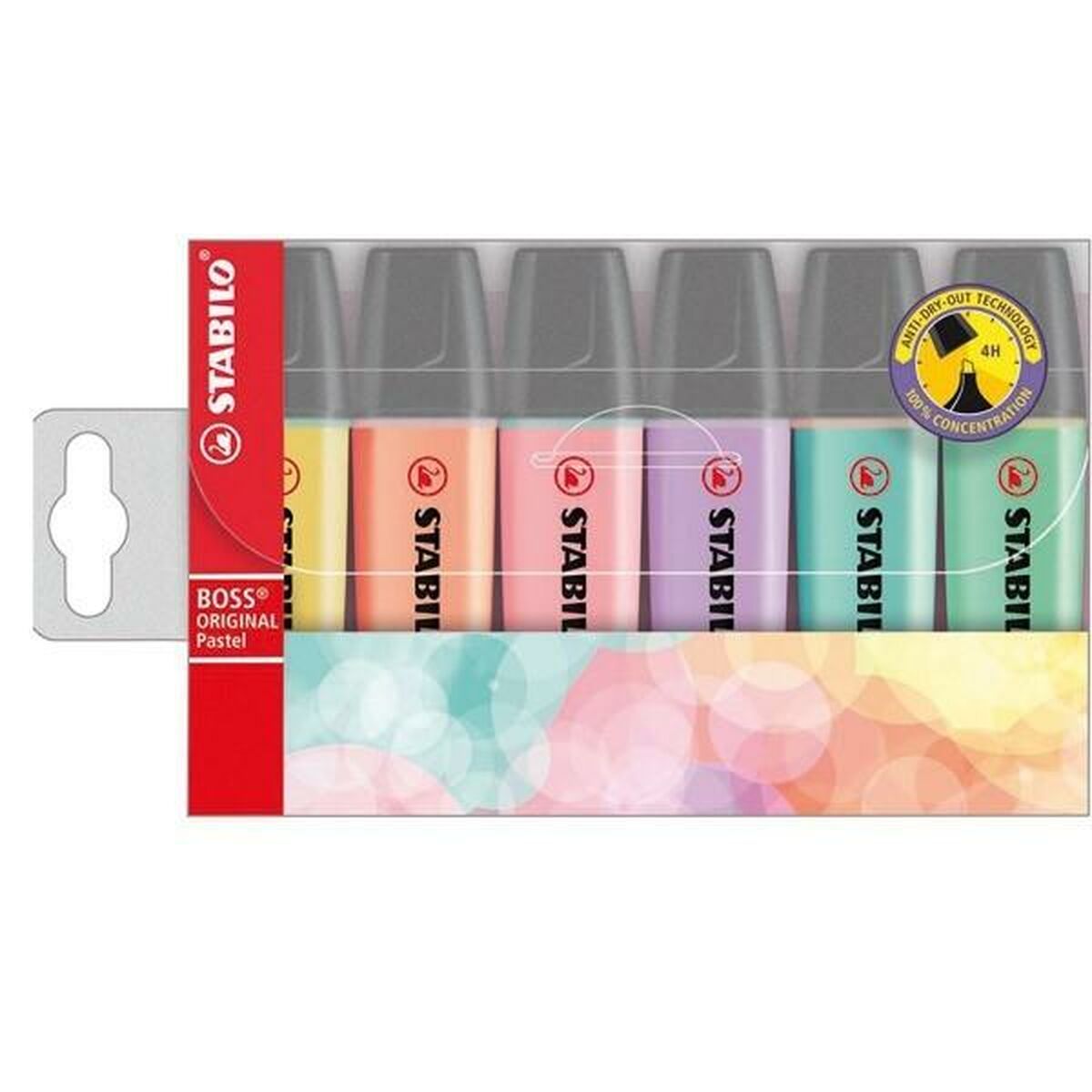 Conjunto de Marcadores Fluorescentes Stabilo BOSS ORIGINAL Multicolor (6 Unidades)