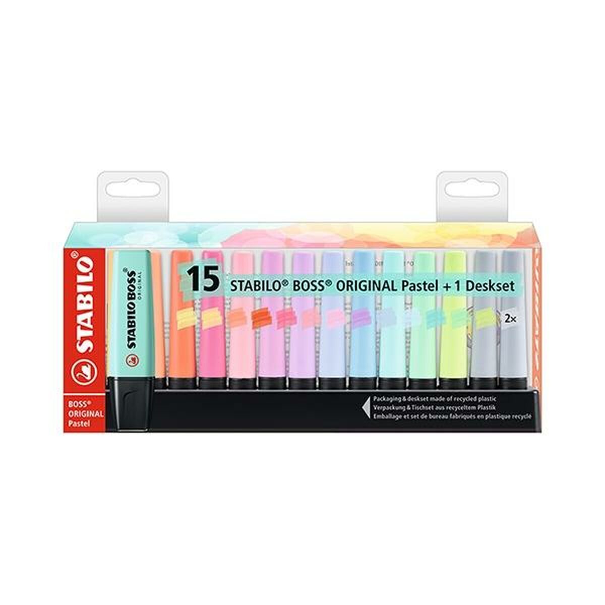 Conjunto de Marcadores Fluorescentes Stabilo BOSS Original Multicolor