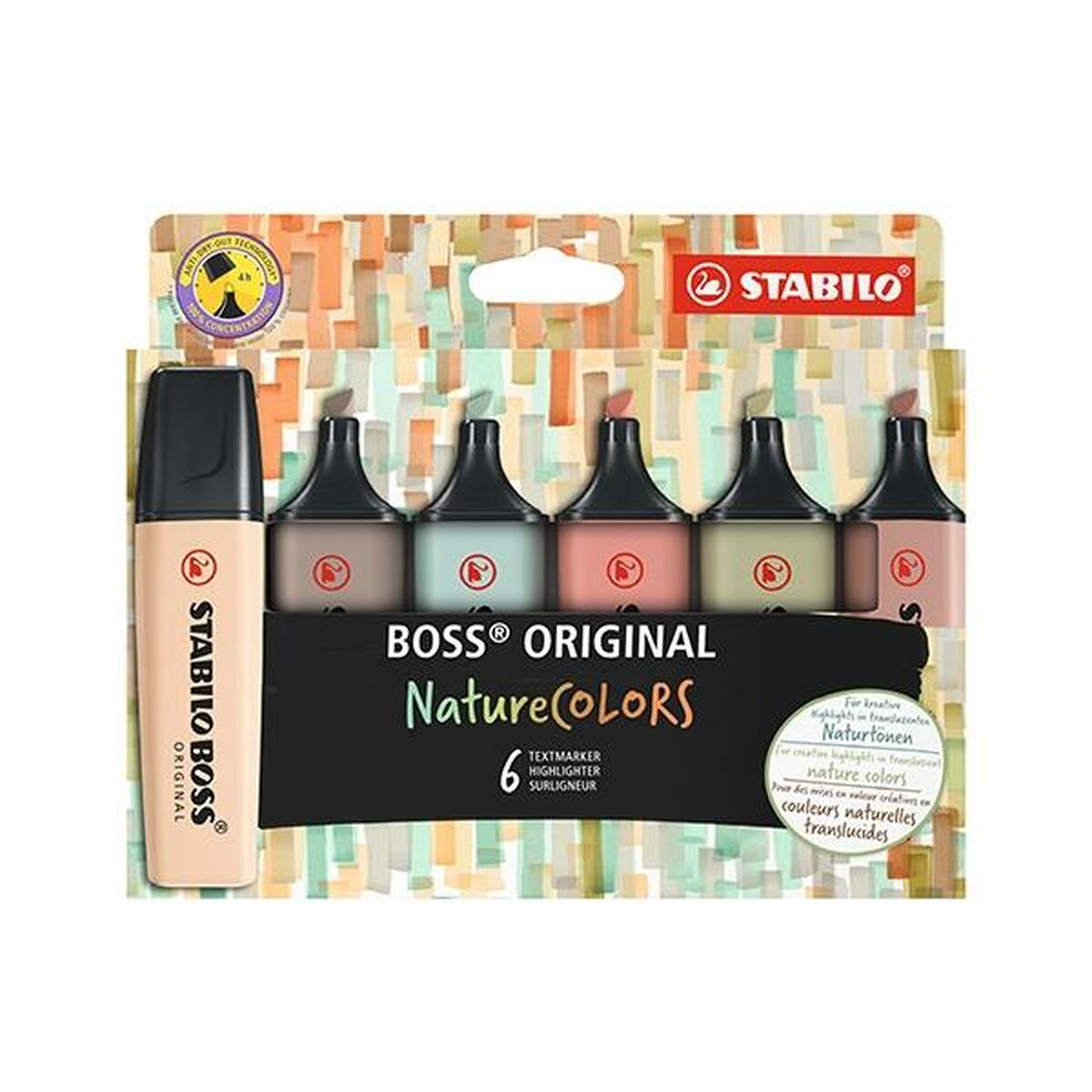 Marcador Fuorescente Stabilo 70/6-2-2 Multicolor (6 Unidades)