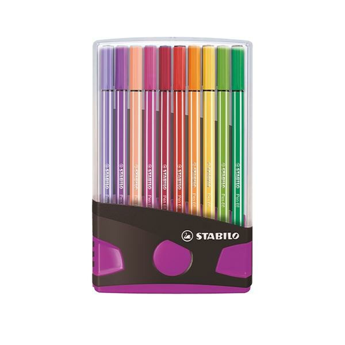 Conjunto de Canetas de Feltro Stabilo Pen 68 Multicolor
