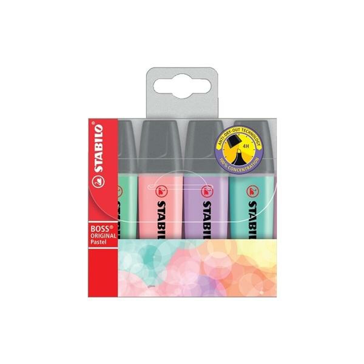 Marcador Fuorescente Stabilo Boss Original Pastel Multicolor