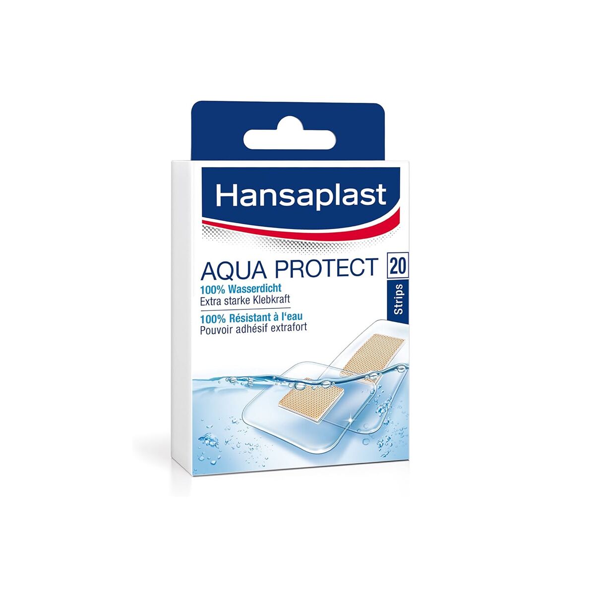 Pensos Resistentes à Água Hansaplast Aqua Protect Transparente