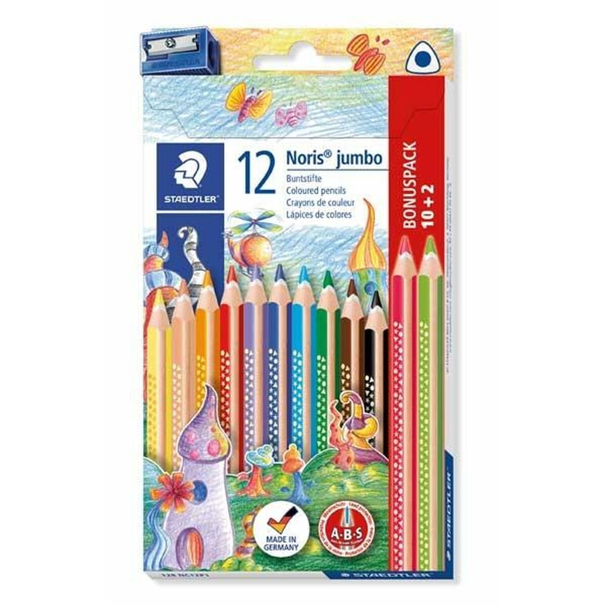 Lápis de cores Staedtler 128 Branco Multicolor