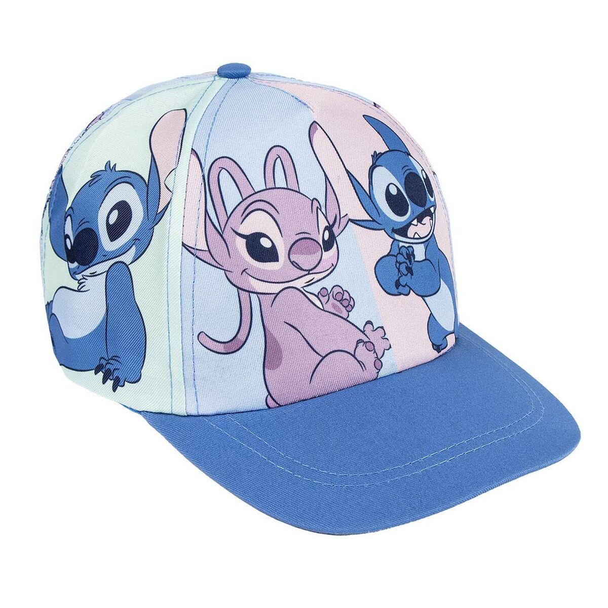 Boné Infantil Stitch Azul
