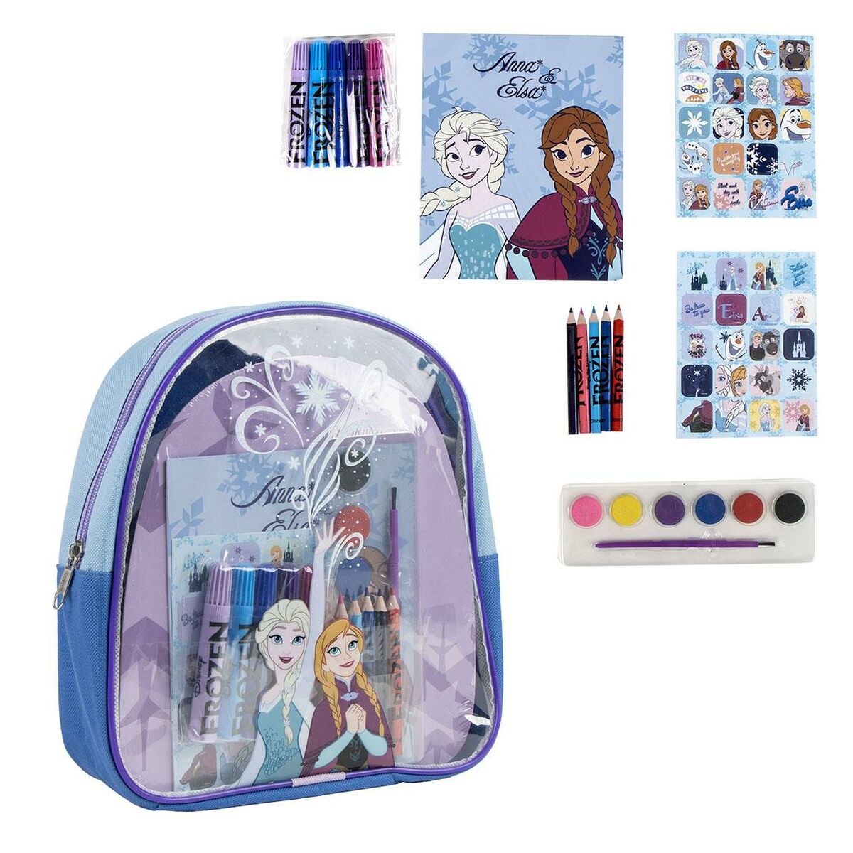 Conjunto de Desenho Frozen