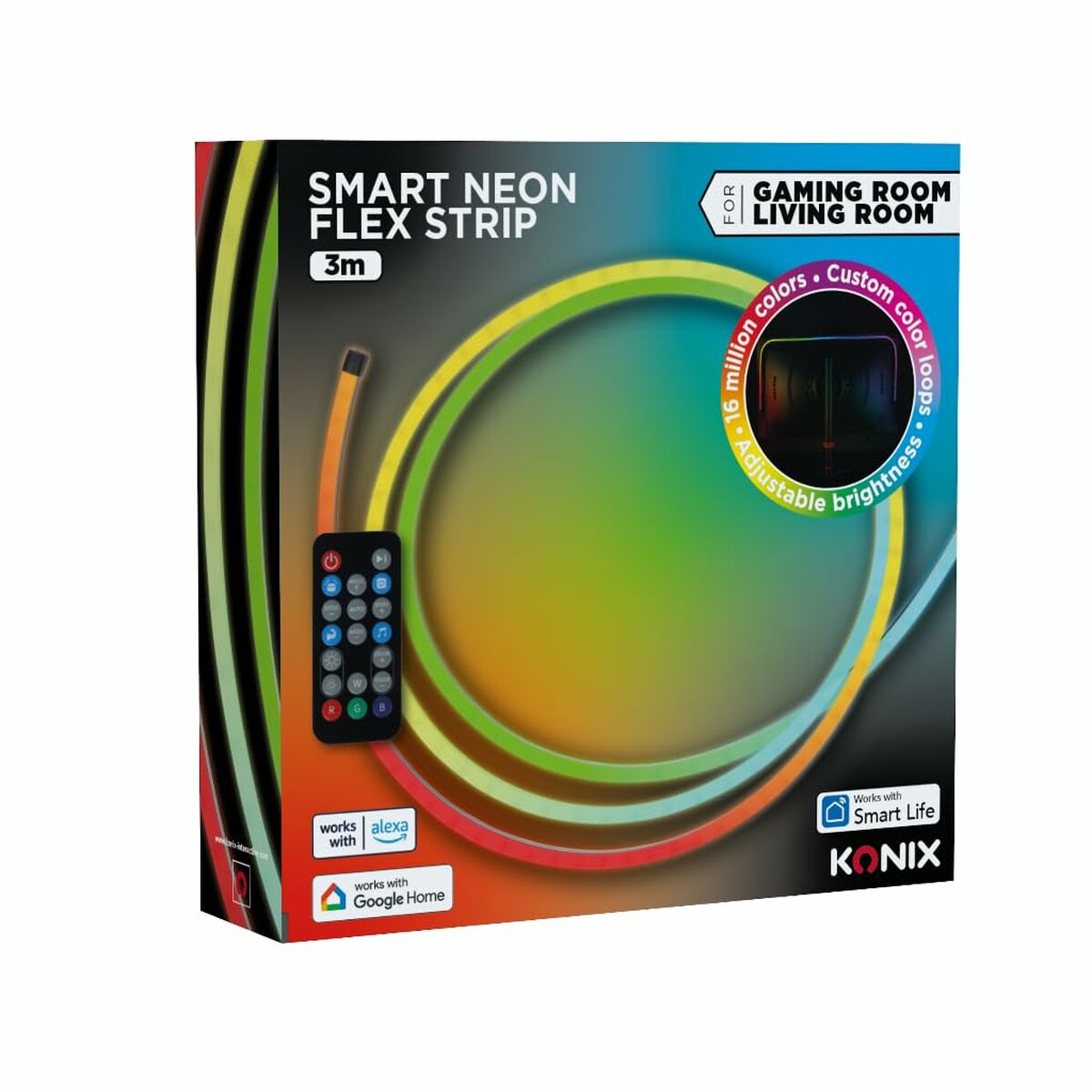 Tiras LED KONIX SMART 3 m Multicolor