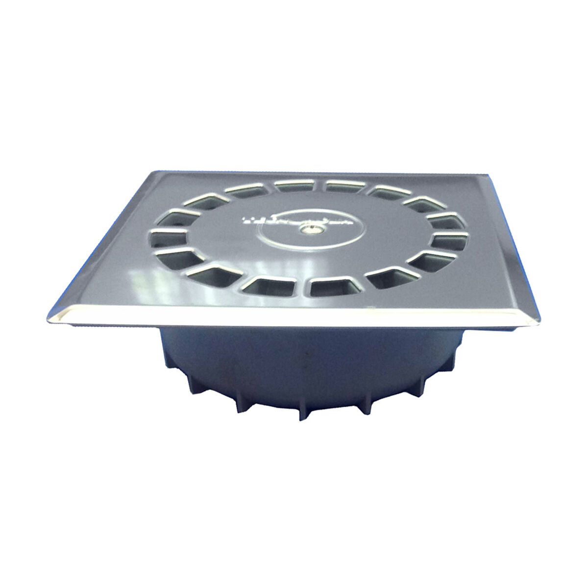 Dreno Tecnoagua T-88 I PVC Aço inoxidável 21,6 x 21,6 x 7 cm Ø 11 - 9 cm Vertical